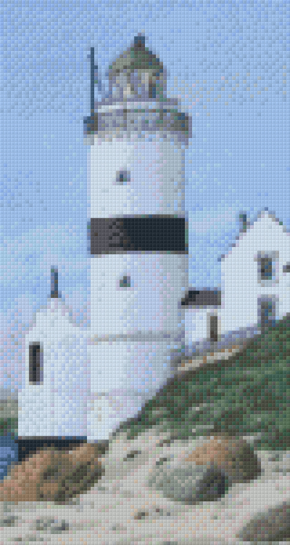 The Cloch Lighthouse Six [6] Baseplate PixelHobby Mini-mosaic Art Kits image 0